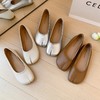 ZHR夏季新款外穿休闲平底浅口法式猪蹄鞋软底女鞋分趾豆豆鞋配裙 商品缩略图2