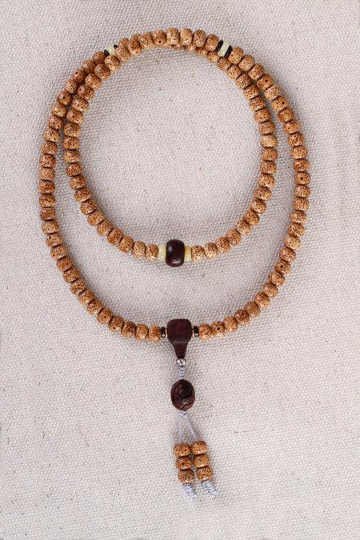 CZPT0015°高品质陈籽星月菩提佛珠男女手串 商品图1