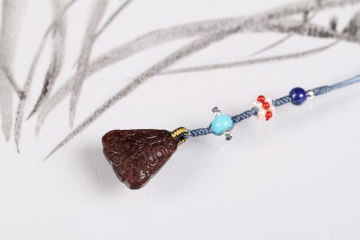 GJXJ0389°福里·紫檀手机/钥匙挂件 商品图1