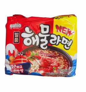 [멀티팩]팔도일품해물라면120g*5