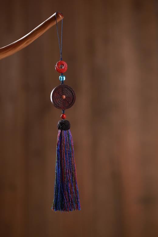 GJXJ0357°智慧·紫檀流苏挂件 商品图8