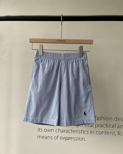 现货 THS 4.28-无 RL家 童装 超细条纹中裤 CJ048 商品图0