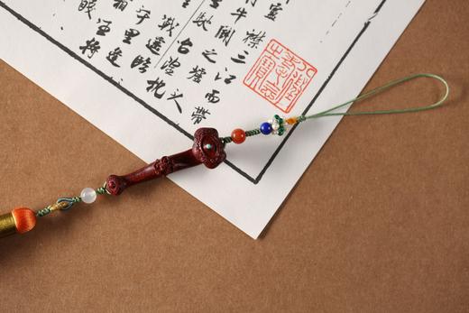 GJXJ0224°称心如意紫檀挂件 商品图3