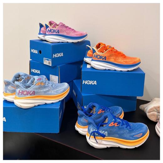 年尾供应商断码亏清‼️‼️hoka克利夫顿𝟗 不tui换❗❗⚠️偏小一码❗️一定记得拍大，脚胖或者脚宽的拍大1.5-2码。 商品图4