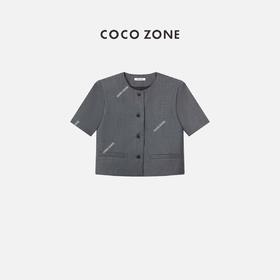 COCO ZONE 新款夏季复古西装 23C18212