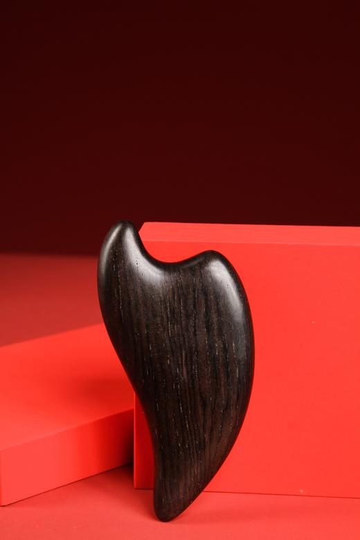 LP0103°飞鸟素刮痧板+赞比亚紫檀梳子 商品图2