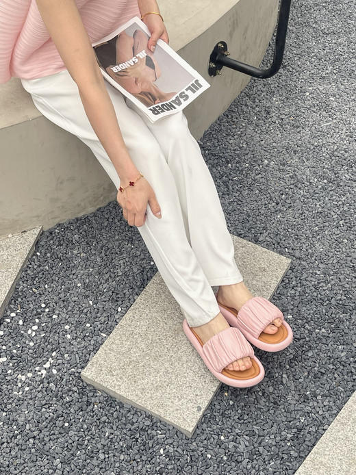 【KD专场】KACEY DEVLIN一片式可颂松糕拖鞋KD4003 商品图0