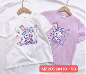 【新上架】木佑果夏MZ2092女中童短袖TF240228