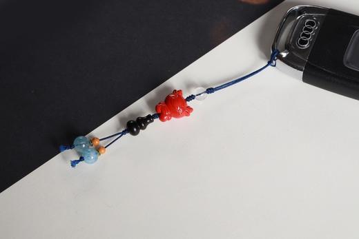 GJXJ0354°祥龙纳福｜朱砂龙年题材手机/钥匙 商品图4