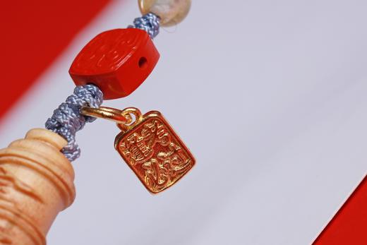 GJXJ0351°黄杨木文昌笔手机/钥匙扣挂件 商品图2