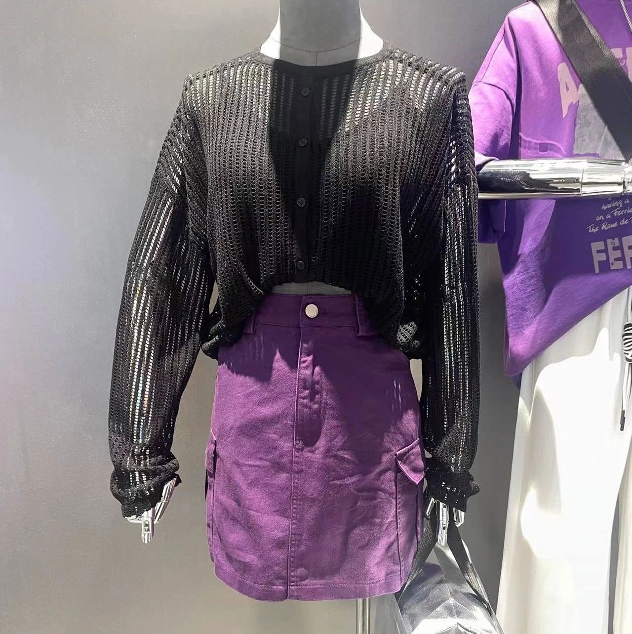 GD双侧口袋休闲半裙40410 夏季 409202032105