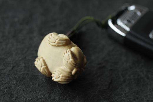 GJXJ0057°小叶黄杨独角兽钥匙扣挂件 商品图4