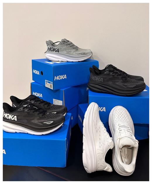 年尾供应商断码亏清‼️‼️hoka克利夫顿𝟗 不tui换❗❗⚠️偏小一码❗️一定记得拍大，脚胖或者脚宽的拍大1.5-2码。 商品图6