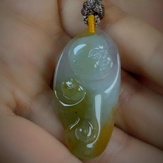 黄翡俏色【招财童子】（特） 商品图5