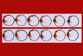 XYZT0568-0°朱砂萌版十二生肖手绳（单根）