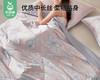 一默印花蚕丝夏被（樱粉-百合）/1件（150*200cm，总重约800g）补单专用 商品缩略图2