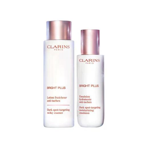 【限时特惠 送礼盒礼袋】CLARINS 娇韵诗透亮美白三件套（水200ml+乳液75ml+小瓷瓶精华50ml） 商品图1
