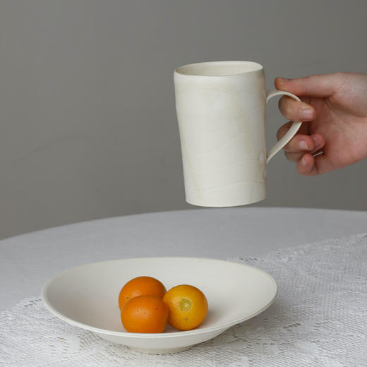 王树 手作 釉色 猪口杯马克杯 盘陶瓷日用 商品图4