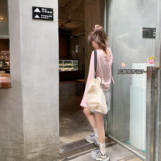 <曾小咸推荐>【心动VIDE】粉色防晒上衣 商品图4