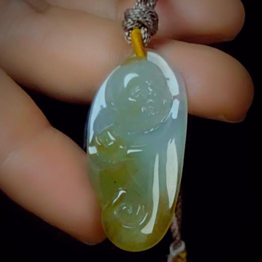 黄翡俏色【招财童子】（特） 商品图3
