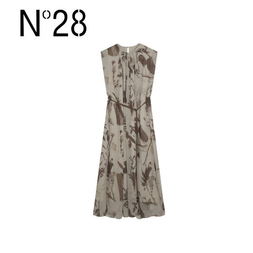 N°28 “希腊女神”圆领无袖连衣裙腰带款显身显瘦裙子8A22L531 商品图5