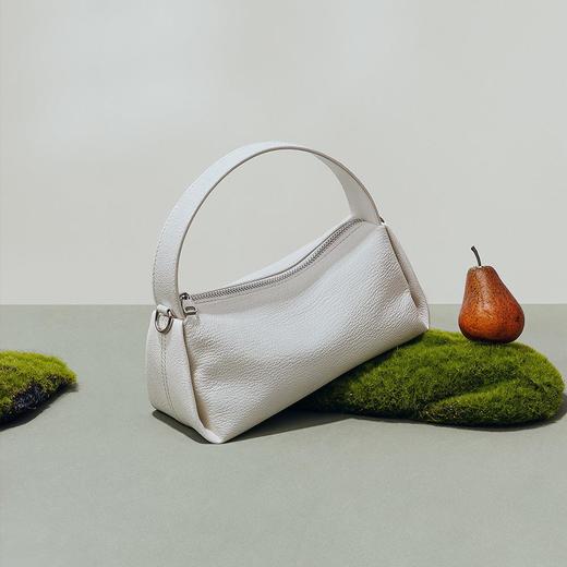 2024春季新品枕头包包山羊皮通勤百搭斜挎包高级感纯色时尚手提包 商品图0