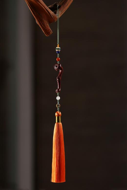 GJXJ0224°称心如意紫檀挂件 商品图0