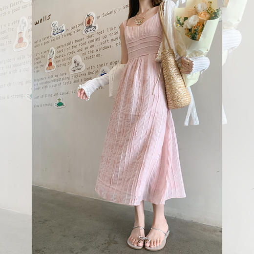 【169元任选2件】最后一波现货！【浪漫女主角】粉色连衣裙 商品图2