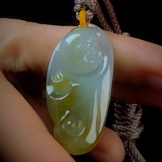 黄翡俏色【招财童子】（特） 商品图8