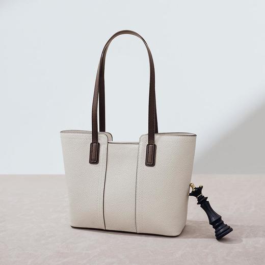 头层牛皮托特包2024新款时尚简约手提包通勤百搭大容量真皮单肩包 商品图0