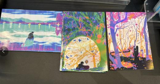 小黑泥丨明信片（单张） 商品图0