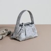 新中式云朵包国风绸缎牛皮高级感褶皱手提包2024新款真皮斜挎包女 商品缩略图2