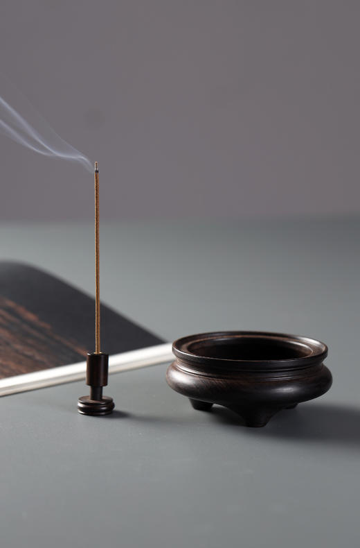 SDCC0087°紫光檀小香炉 商品图1