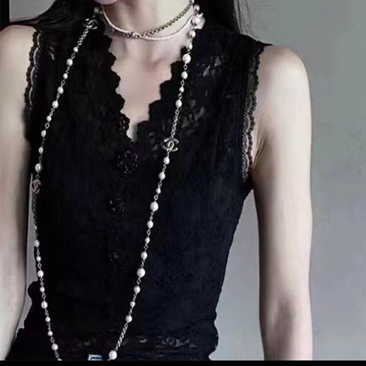 【山茶花新款新升级】全身定位剪裁内带网纱蕾丝气质背心女MT240032 商品图0