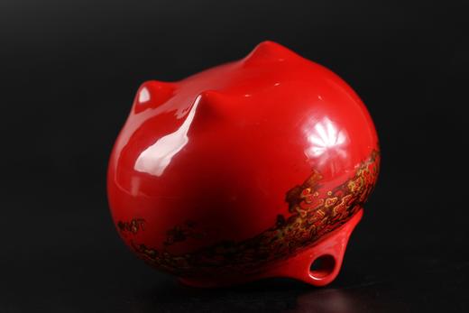 SDCC0022-3°大漆小炉意/仿古宣德炉 商品图4