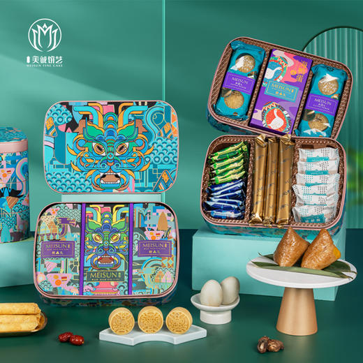 【香港美诚】幸福 佳宴 端午礼盒1.367kg 商品图2