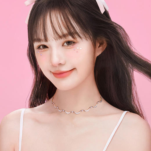 【心月之恋锁骨链 粉银款】Fanci银饰 幻梦心月系列 礼物送女友 商品图3