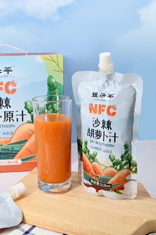 疆果萃NFC沙棘胡萝卜汁 商品图0