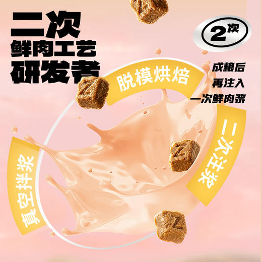 心选丨喵铮铮大腮帮全价烘焙猫粮 2斤/包 猫咪鲜肉营养主粮 商品图4