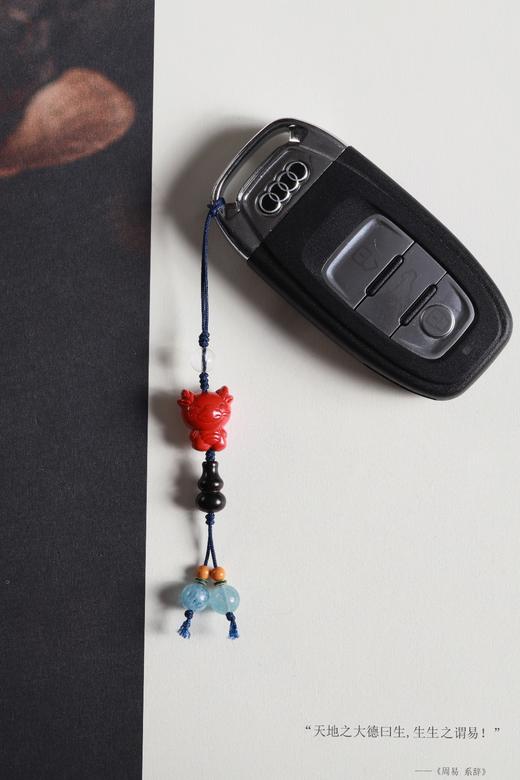 GJXJ0354°祥龙纳福｜朱砂龙年题材手机/钥匙 商品图5