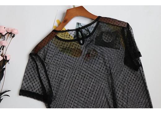 透明网纱打底衫G242050156 商品图3