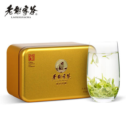 老谢家茶 黄山毛峰 谢四十大师茶家75g 商品图0
