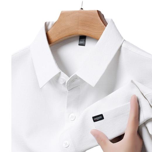 ALBB-2024夏季短袖衬衫薄款休闲商务衬衣 商品图4