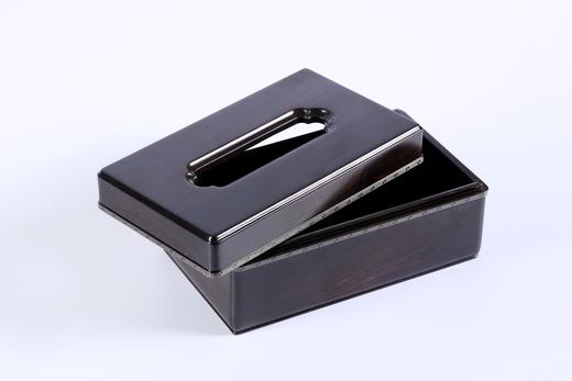 SDMG0066°紫光檀嵌银丝纸巾盒 商品图1
