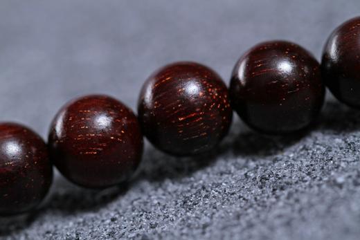 XYZT0328°印度小叶紫檀满星手串 商品图5