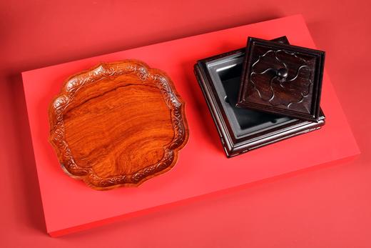 LP0114°花边干泡盘/果盘&五福香炉/烟灰缸套装 商品图3