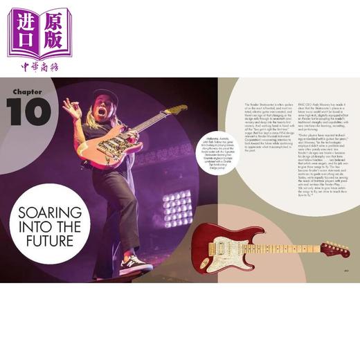 【中商原版】Fender Stratocaster 70 Years 进口艺术 芬达Stratocaster电吉他70年 商品图4