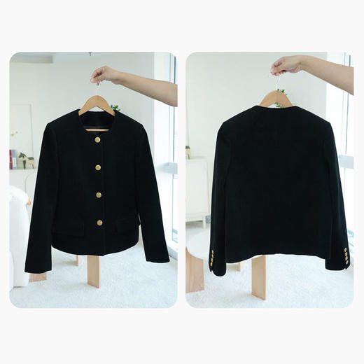 【独家定制】常爸定制小香风驼绒外套 商品图2