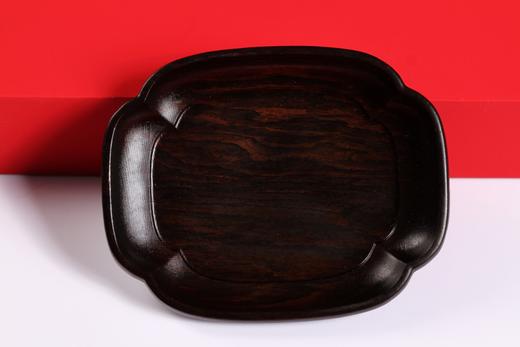 LP0124-2°紫光檀海棠口茶杯垫 商品图4