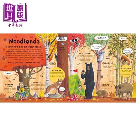 【中商原版】Matt Robertson 自然动植物科普儿童绘本5册 海洋Ocean 恐龙Dinosaur 昆虫Bug 探索野外Exploring 宠物 英文原版 商品图2